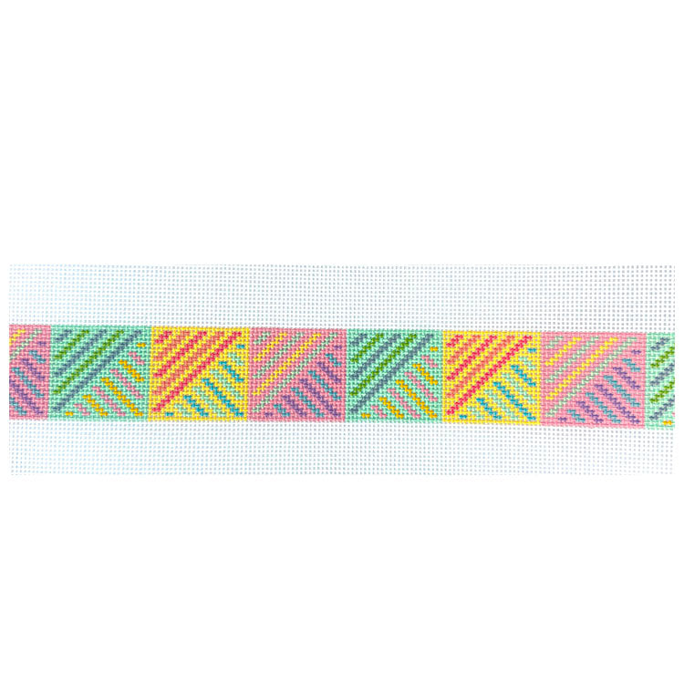Quilted Diagonals Bag Strap