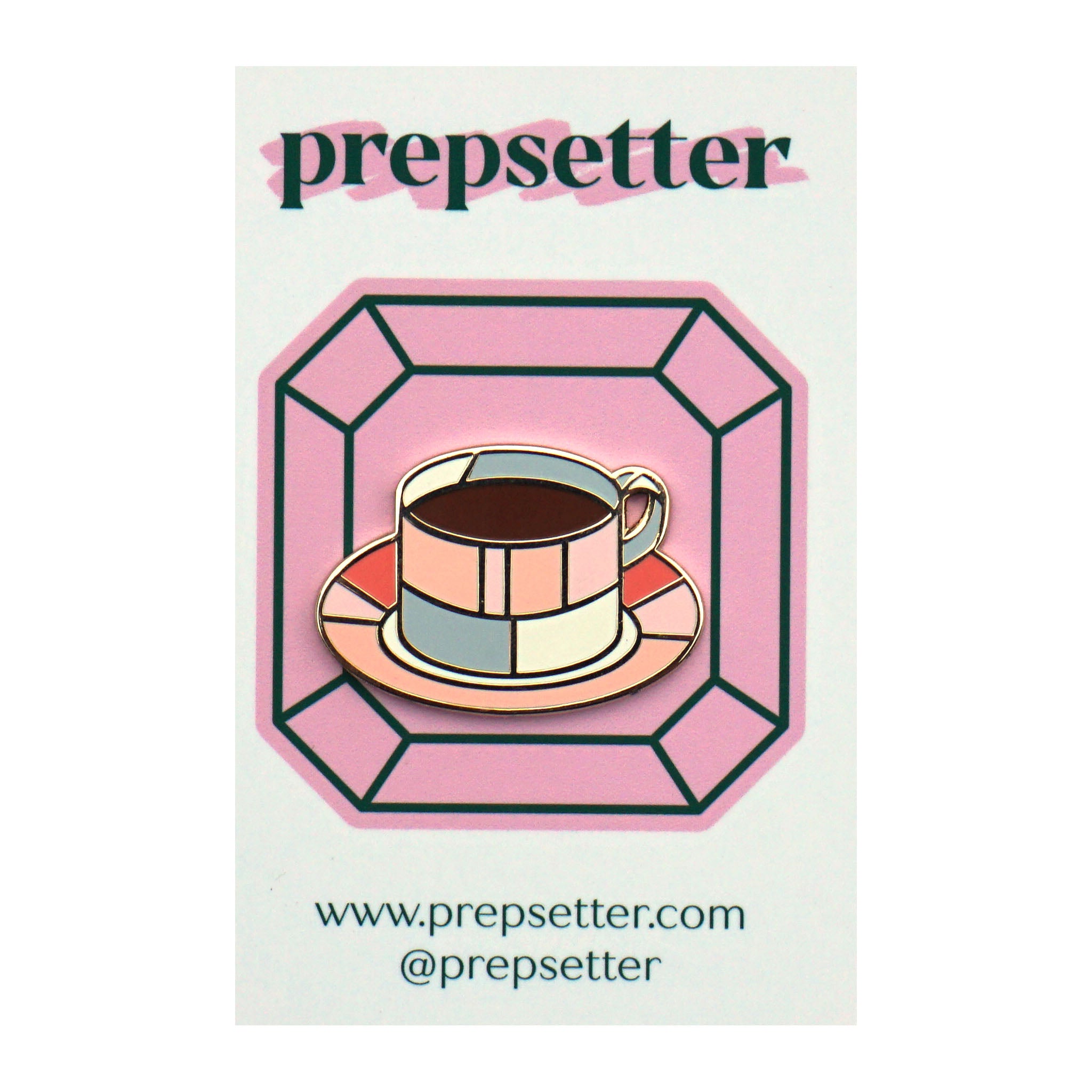 Pastel Teacup Needleminder