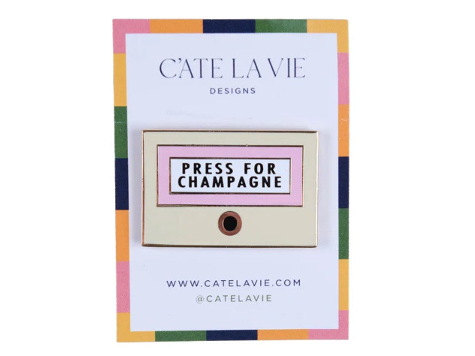 Press for Champagne Needle Minder