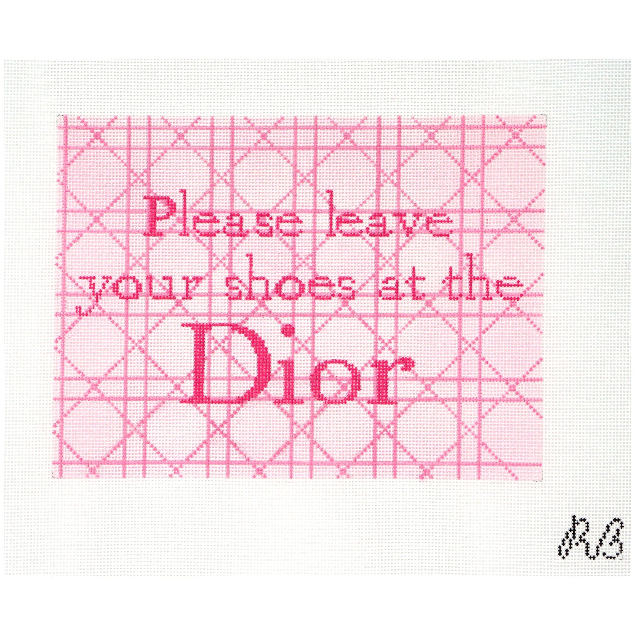 Please Leave Your Shoes at the Dior