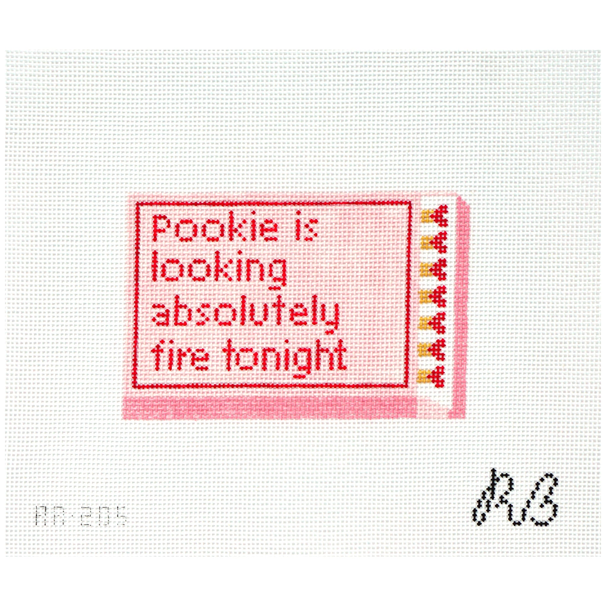 Pookie is Looking Fire Matchbook