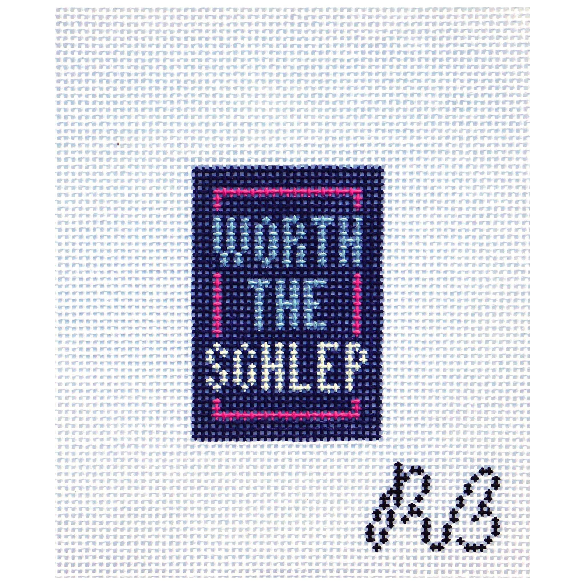 Worth The Schlep Insert - Navy