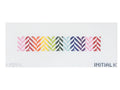 Herringbone Fob - Rainbow