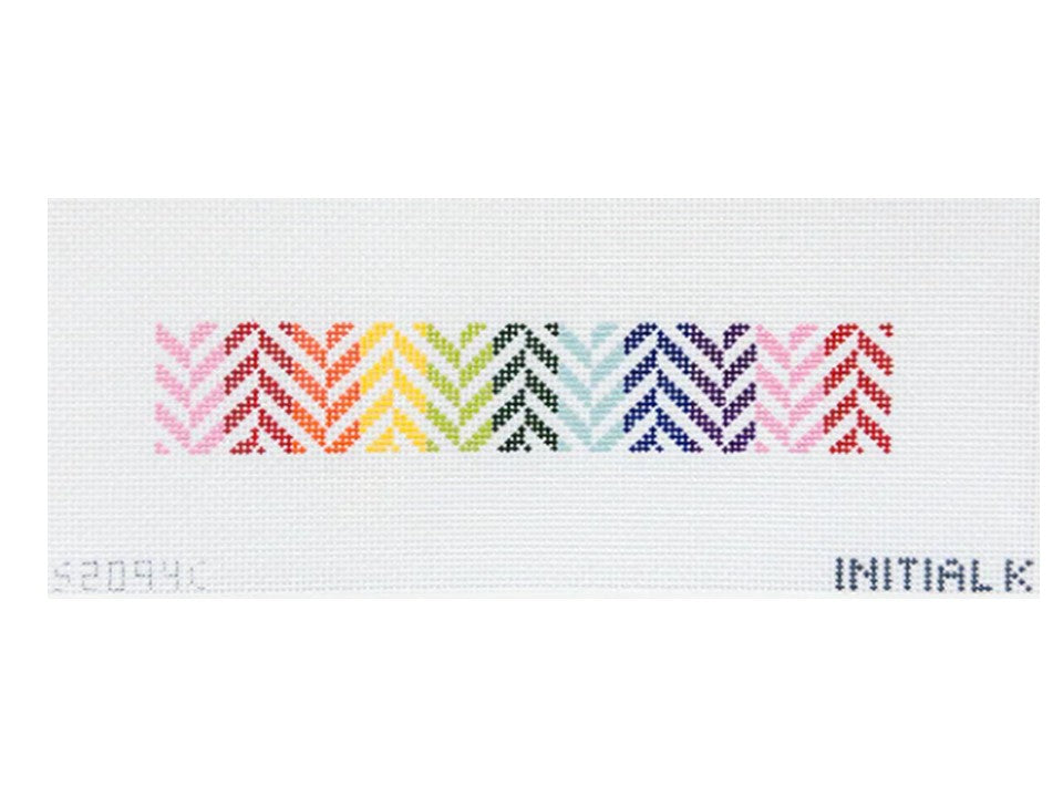 Herringbone Fob - Rainbow