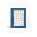 Self Finishing Passport Cover - Cadet Blue