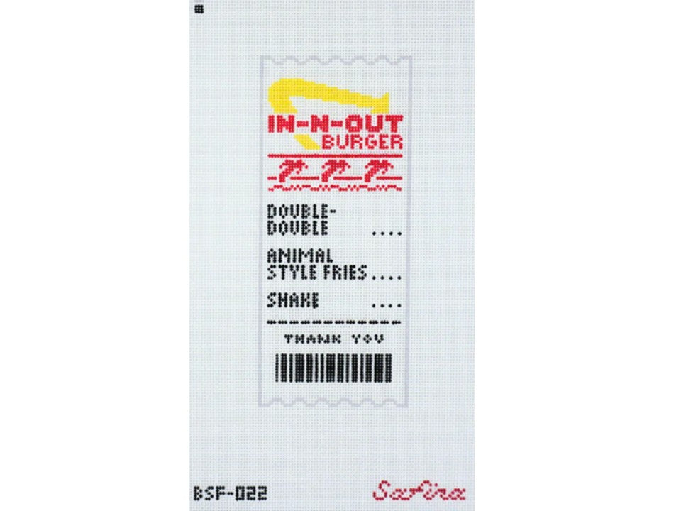 In-N-Out Receipt