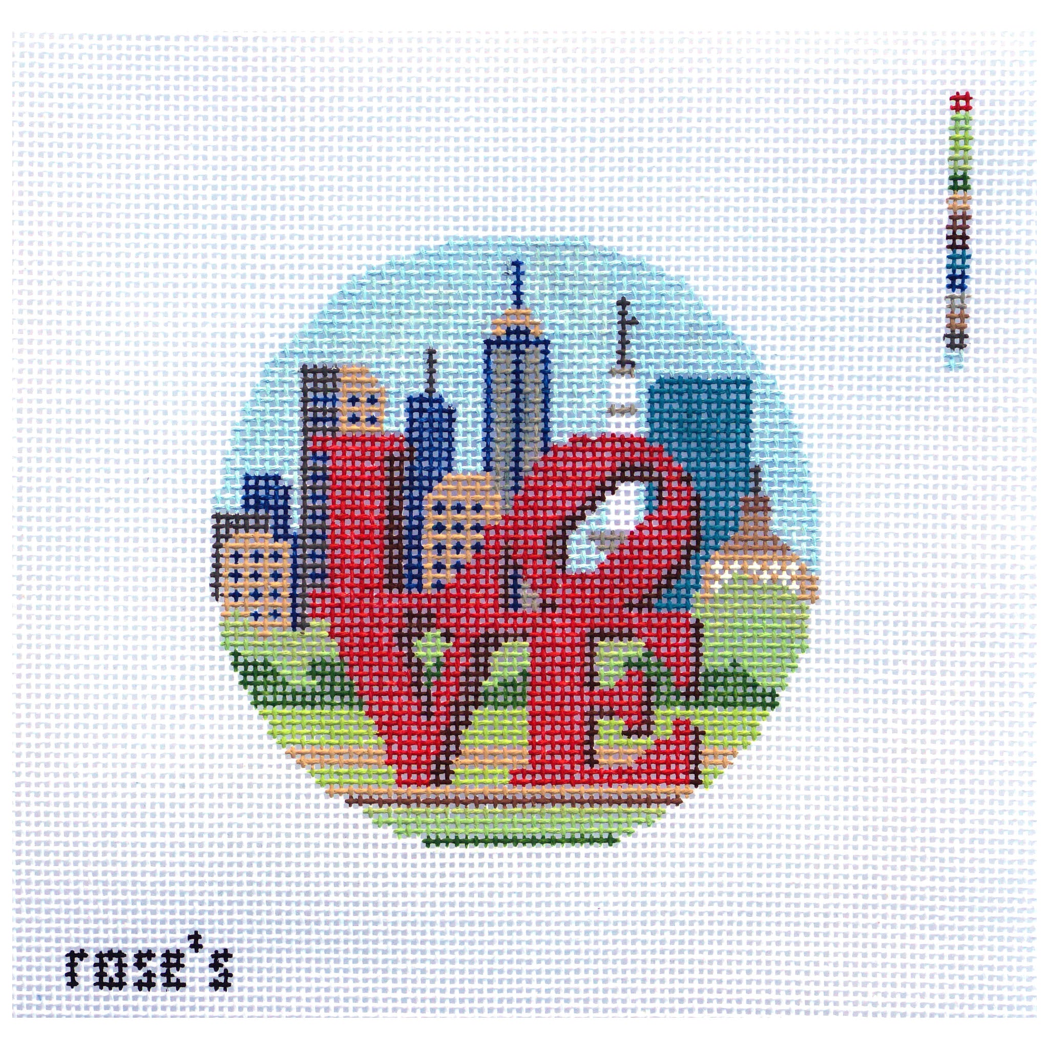 Indianapolis LOVE 3.5" Round