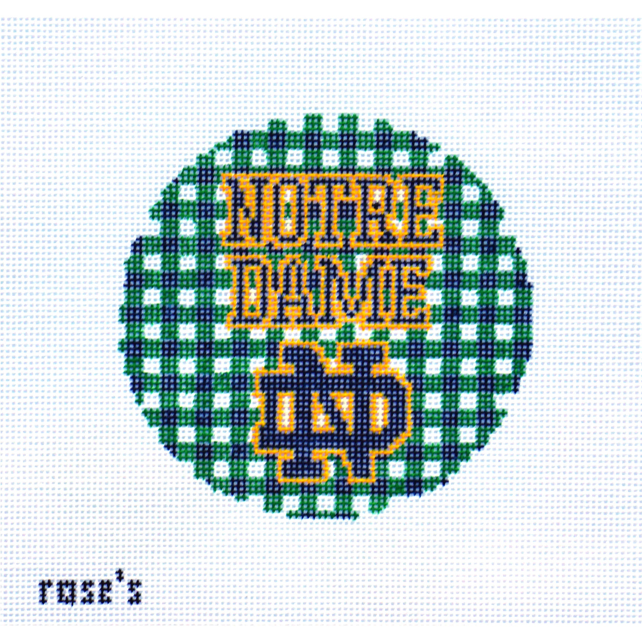 Notre Dame 4" Round