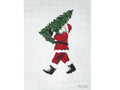 Santa with Christmas Tree