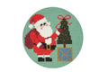 Santa with Topiary