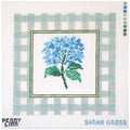 Gingham Botanical - Hydrangea