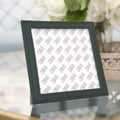 Self Finishing Leather Frame - Forest Green
