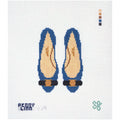 Blue Designer Flats