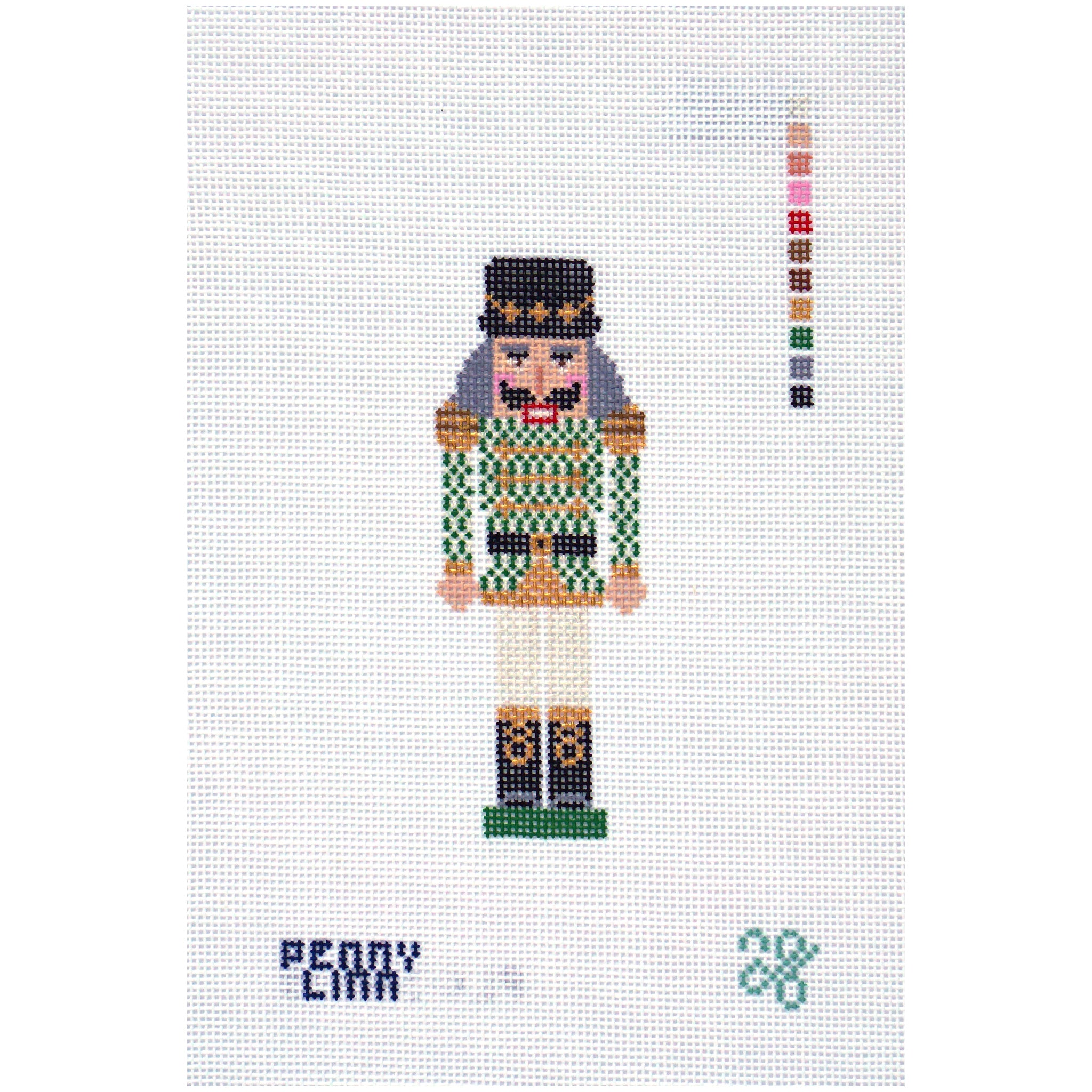 Mini Heirloom Nutcracker - Green