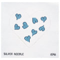 Blue Heart Pillow