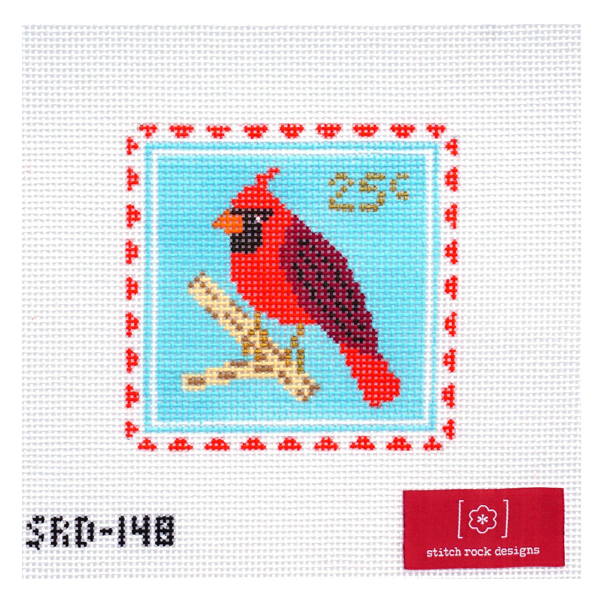 Cardinal Stamp