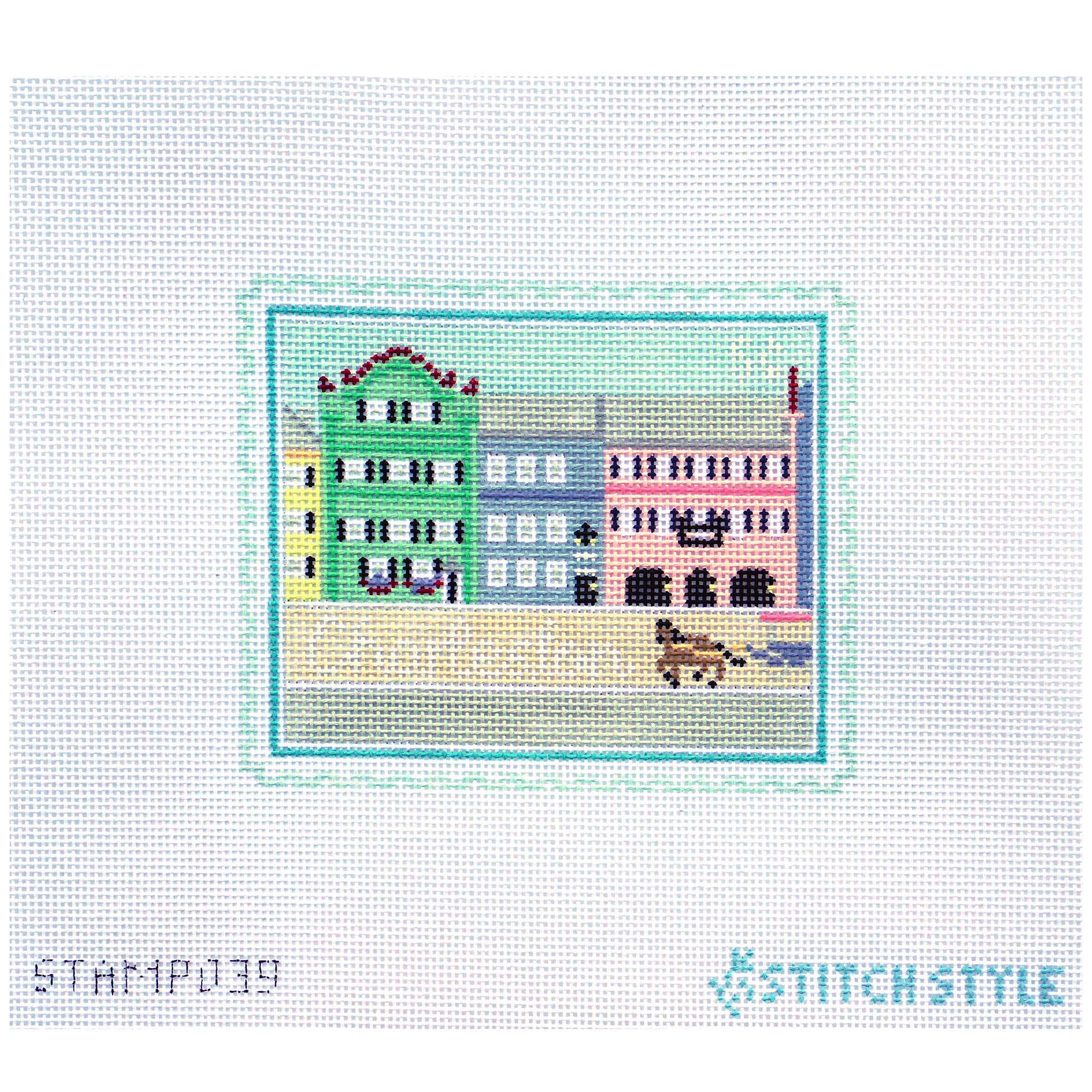 Charleston Travel Stamp
