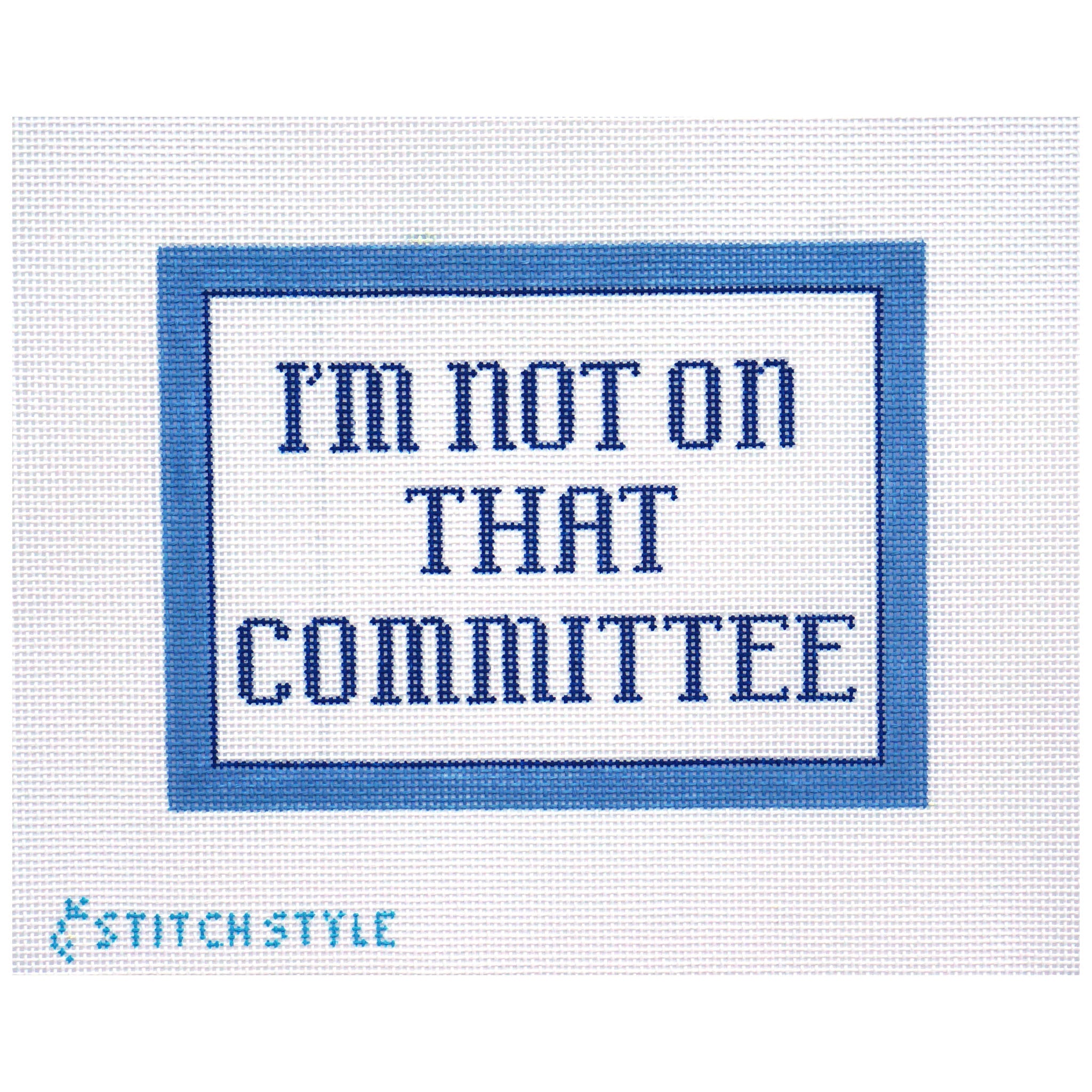 I'm not on that Committee