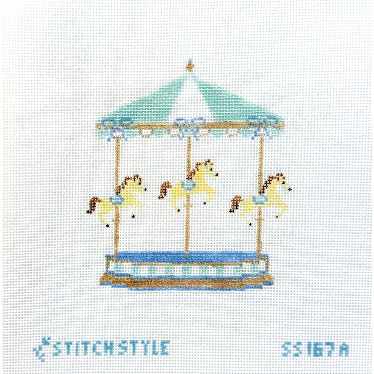Carousel Series Blue Baby