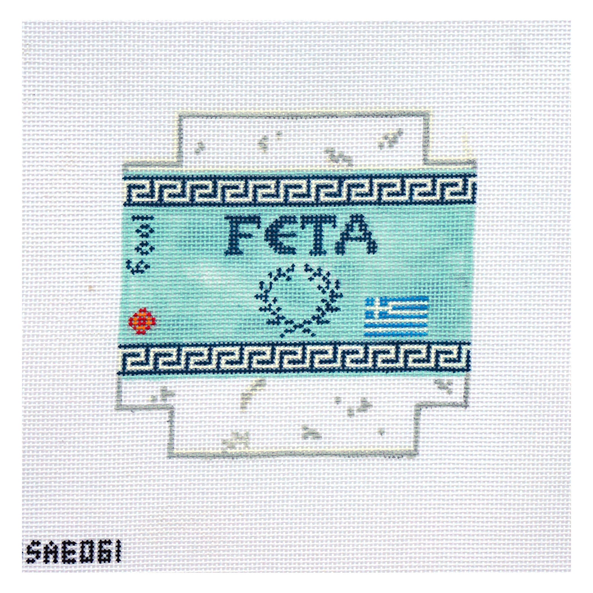 3D Feta Cheese