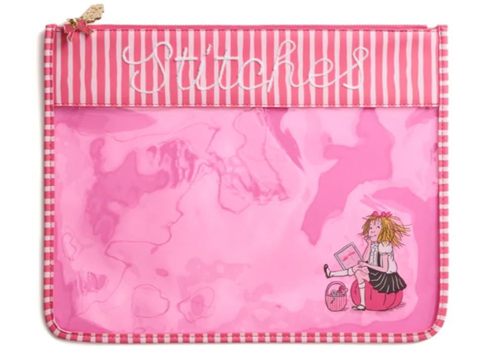 Eloise Stitching Leather Project Bag