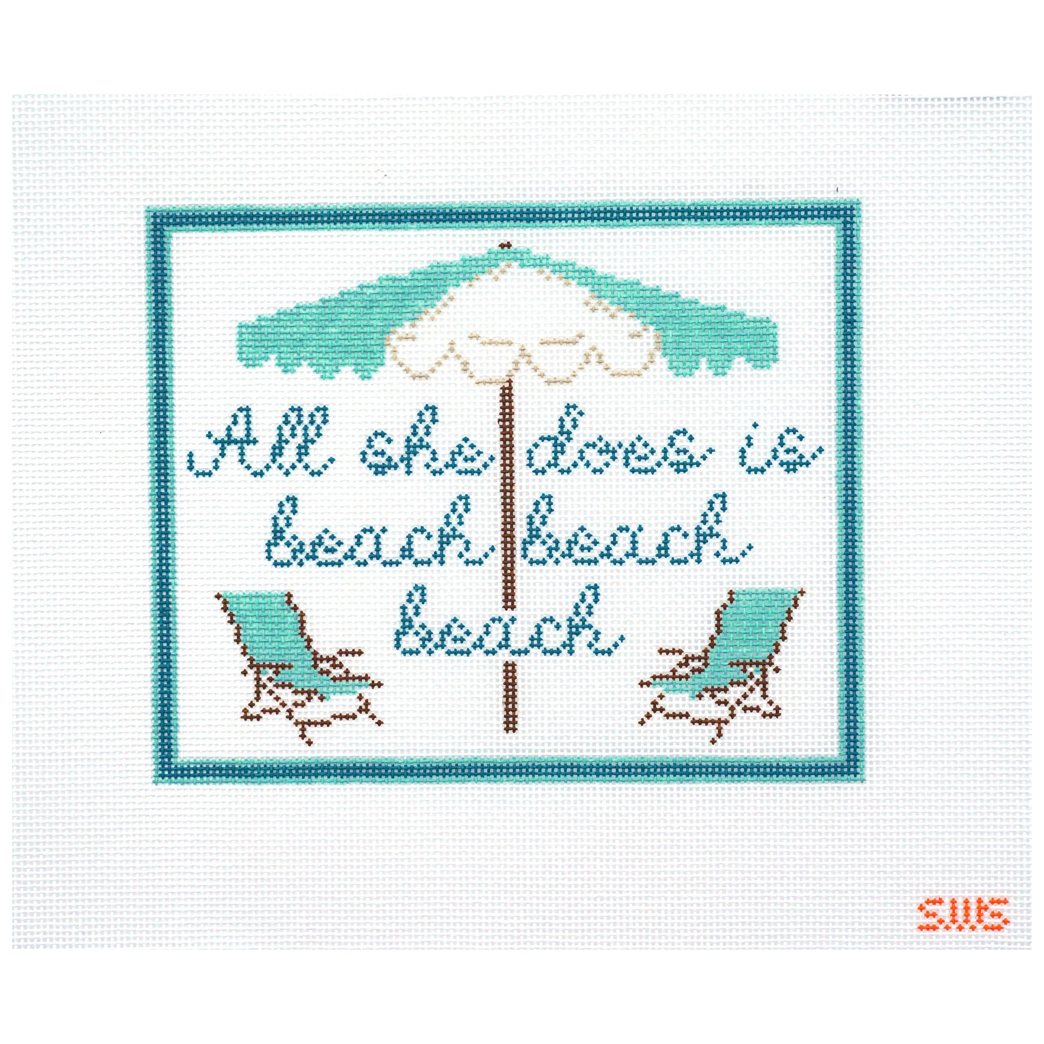 All She does is Beach Beach Beach