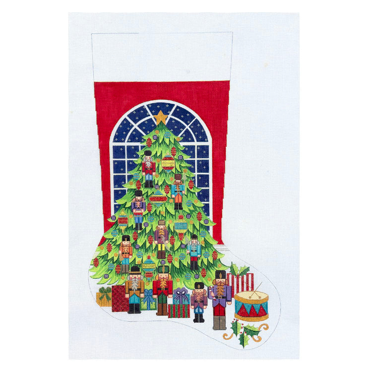 Nutcracker Tree Stocking