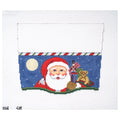 Stocking Cuff, Santa & Bag