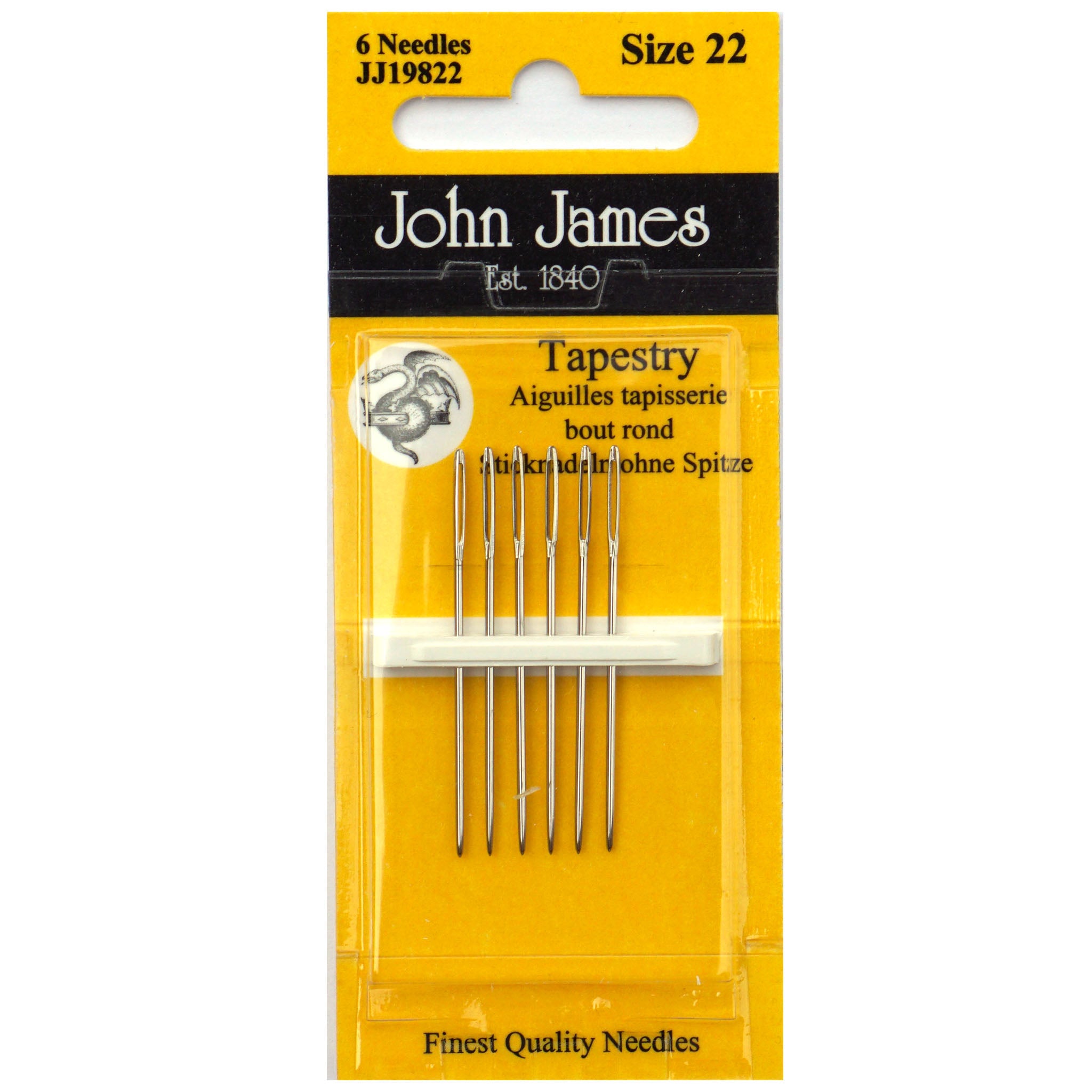 John James Size 22 Tapestry Needle