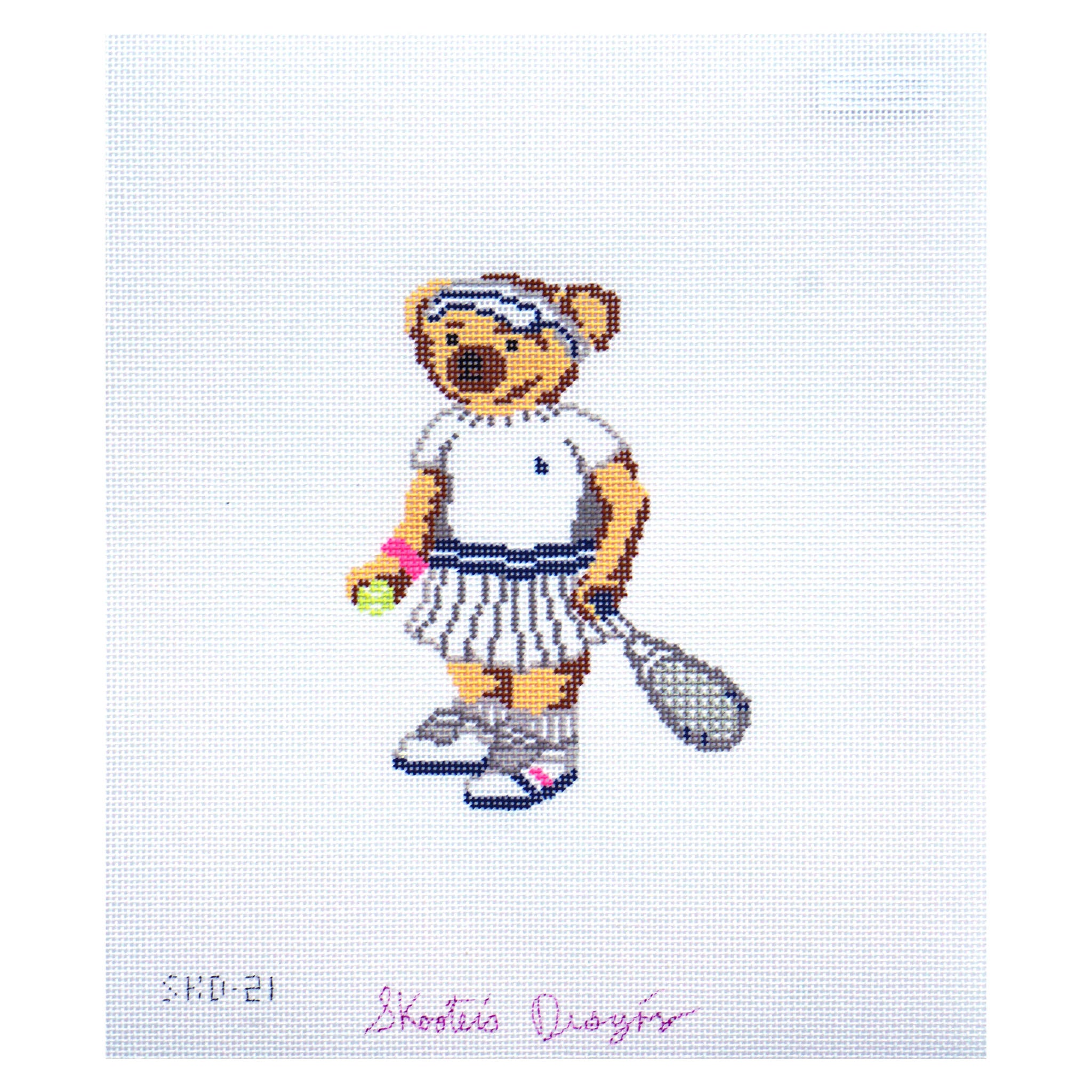 Girl Tennis Bear