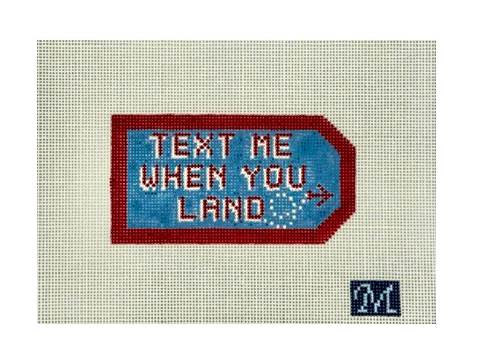 Text Bag Tag