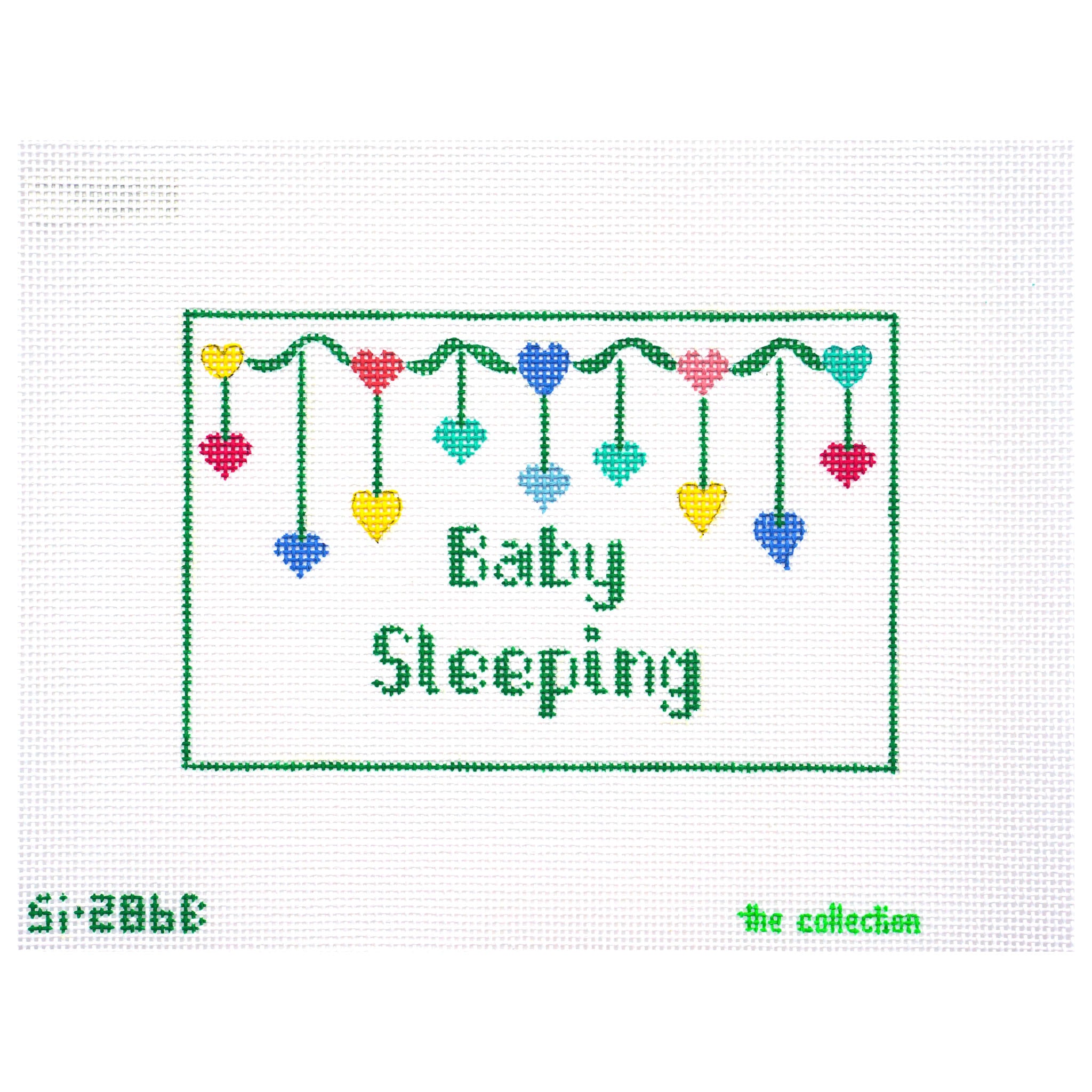 Baby Sleeping - Hanging Heart