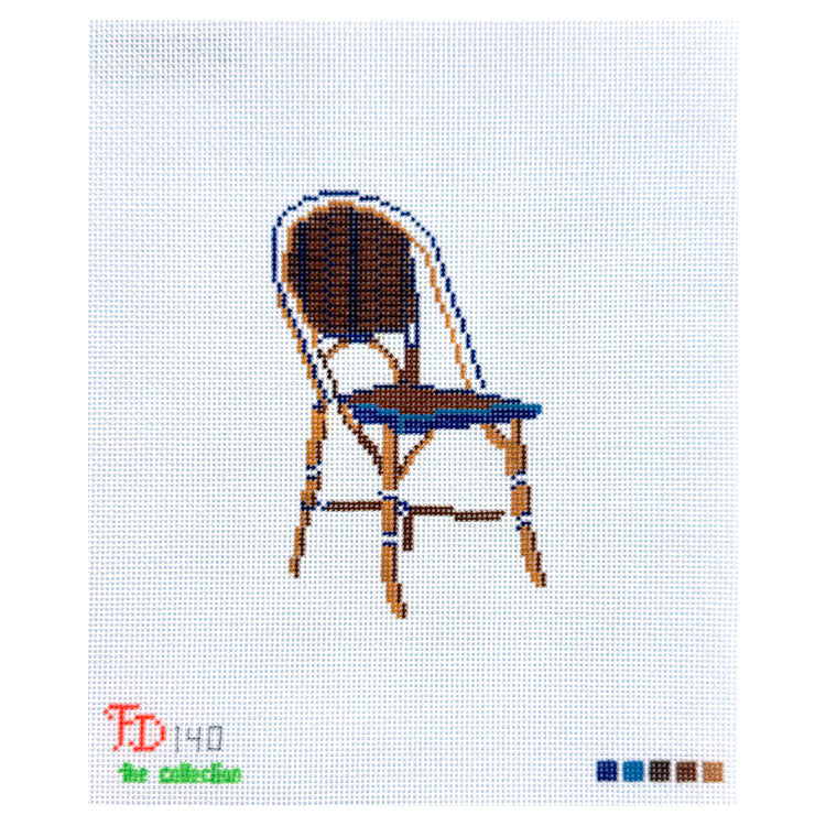 Blue Bistro Chair
