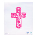 Chinoiserie Cross - Pink