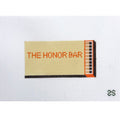 Honor Bar Match Book