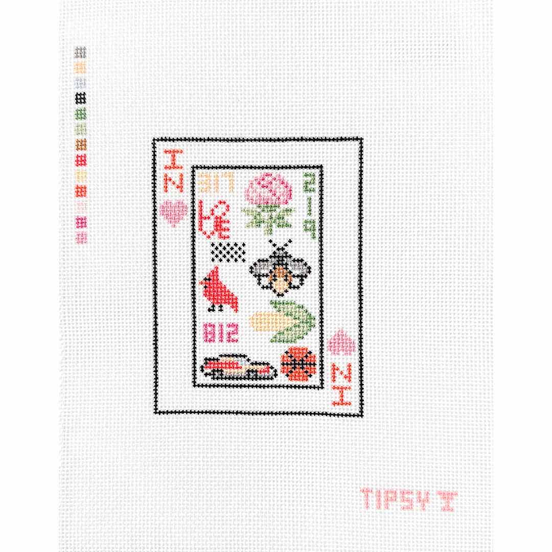 Indiana Playing Card