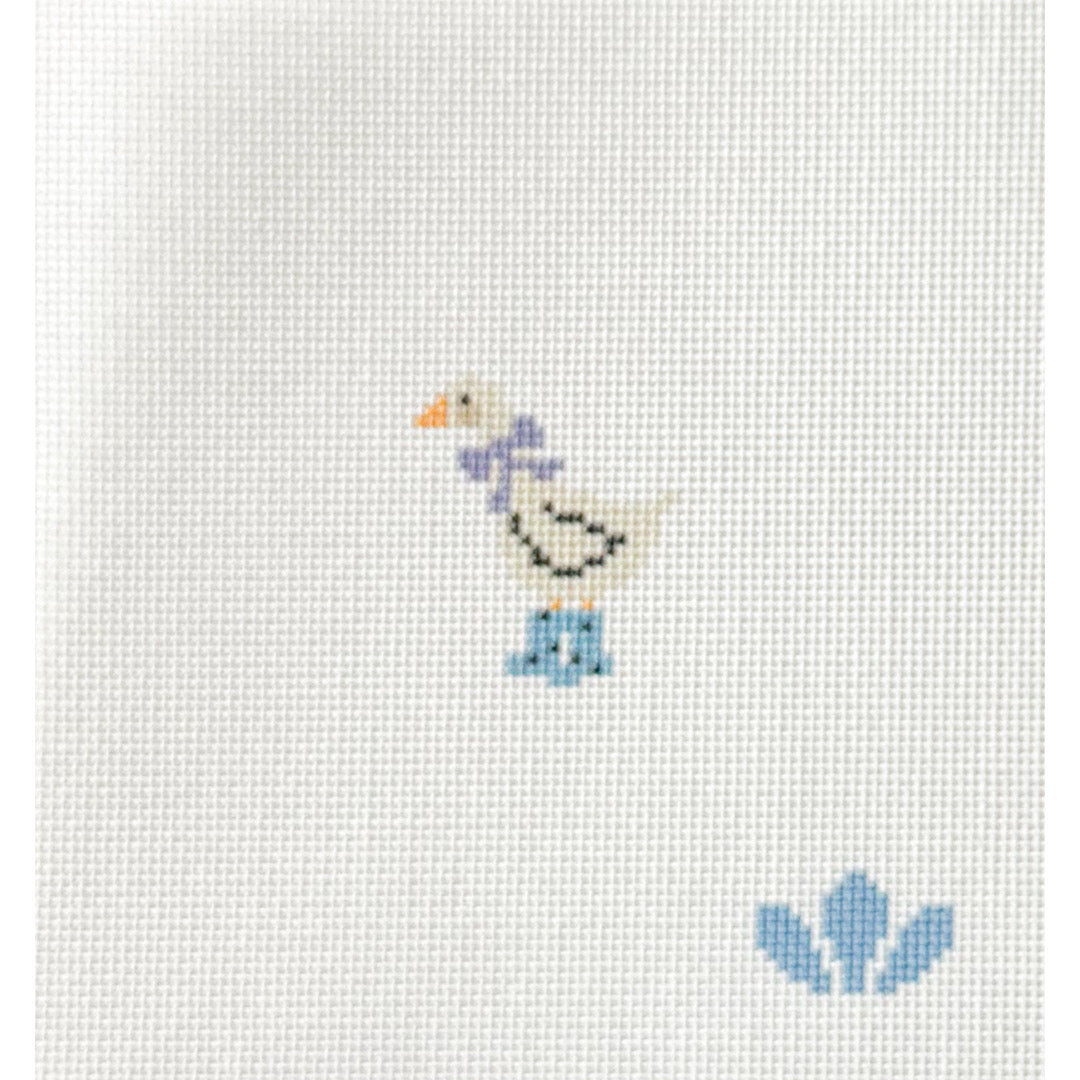 Mini Duck in Boots - Blue
