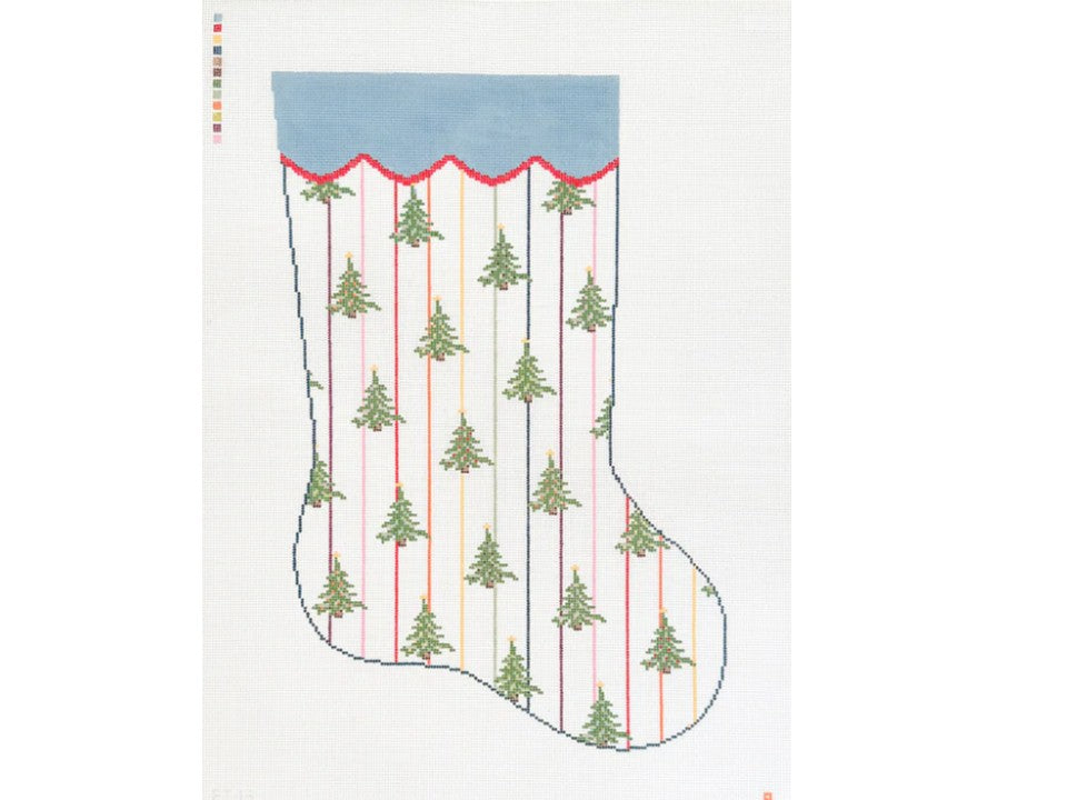 Tree Stocking Canvas