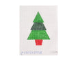 Triangle Christmas Tree with Decorative Stitch Guide