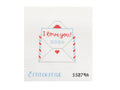 I love you Needlepoint Canvas with Stitch Guide