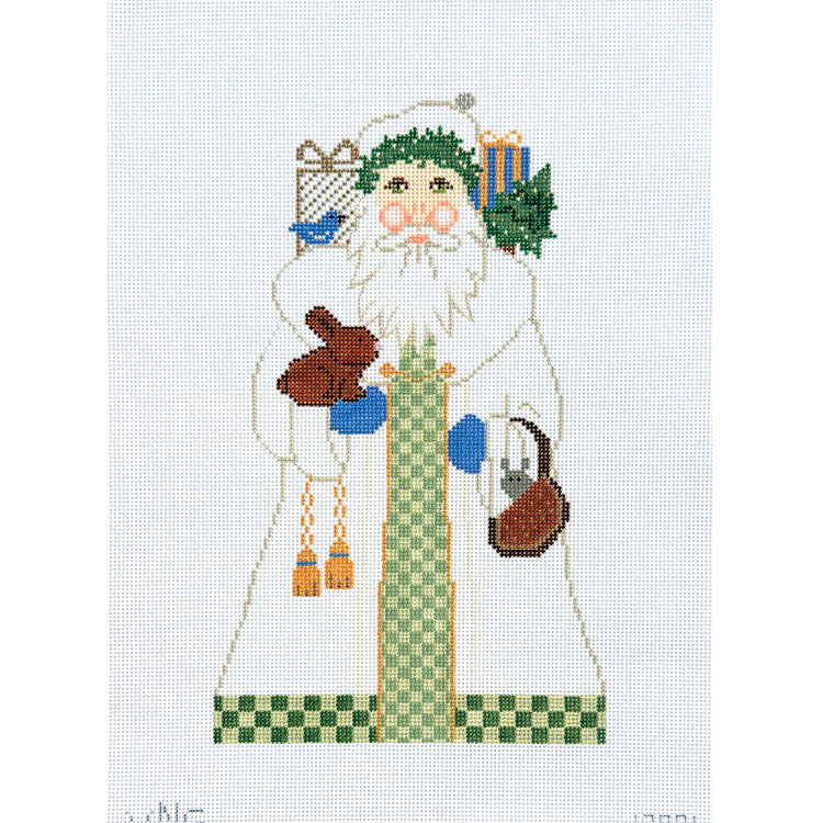 Santa Standup White