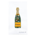 Green Floral Champagne