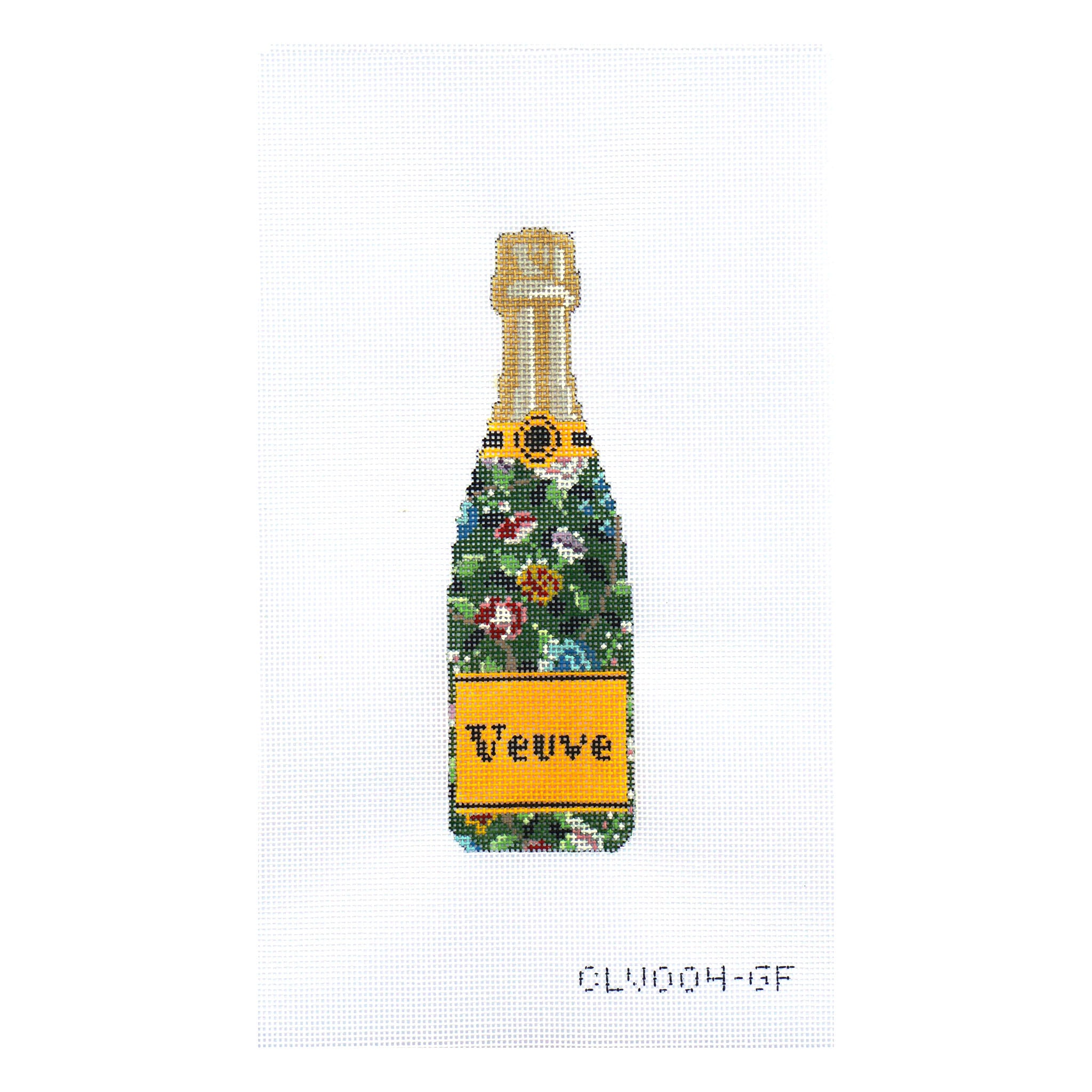 Green Floral Champagne