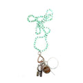 Gemstone Chatelaine -  Green Turquoise