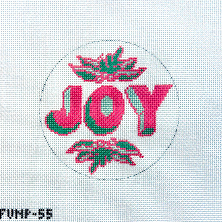 Joy Pink and Blue Round
