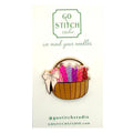 Needlepoint Basket Needle Minder
